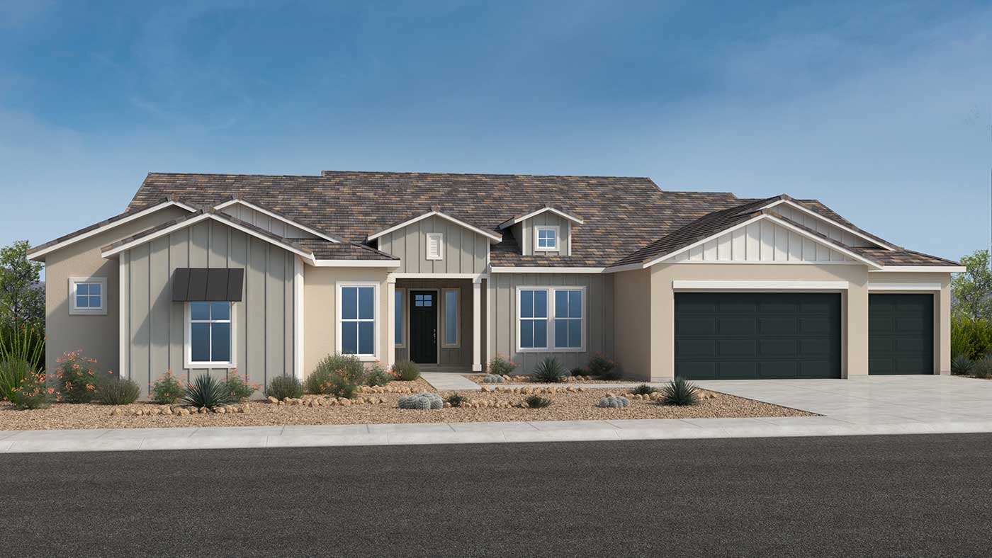 Alder 8035 Exterior F - Contemporary Farmhouse